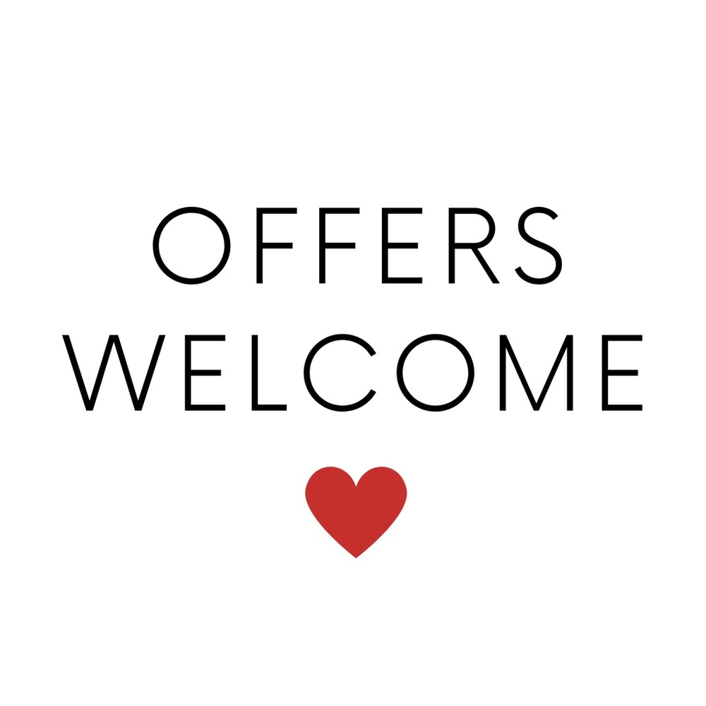 My prices are negotiable!